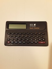 Seiko Instruments SII Spell Checker WP 1100 with Case