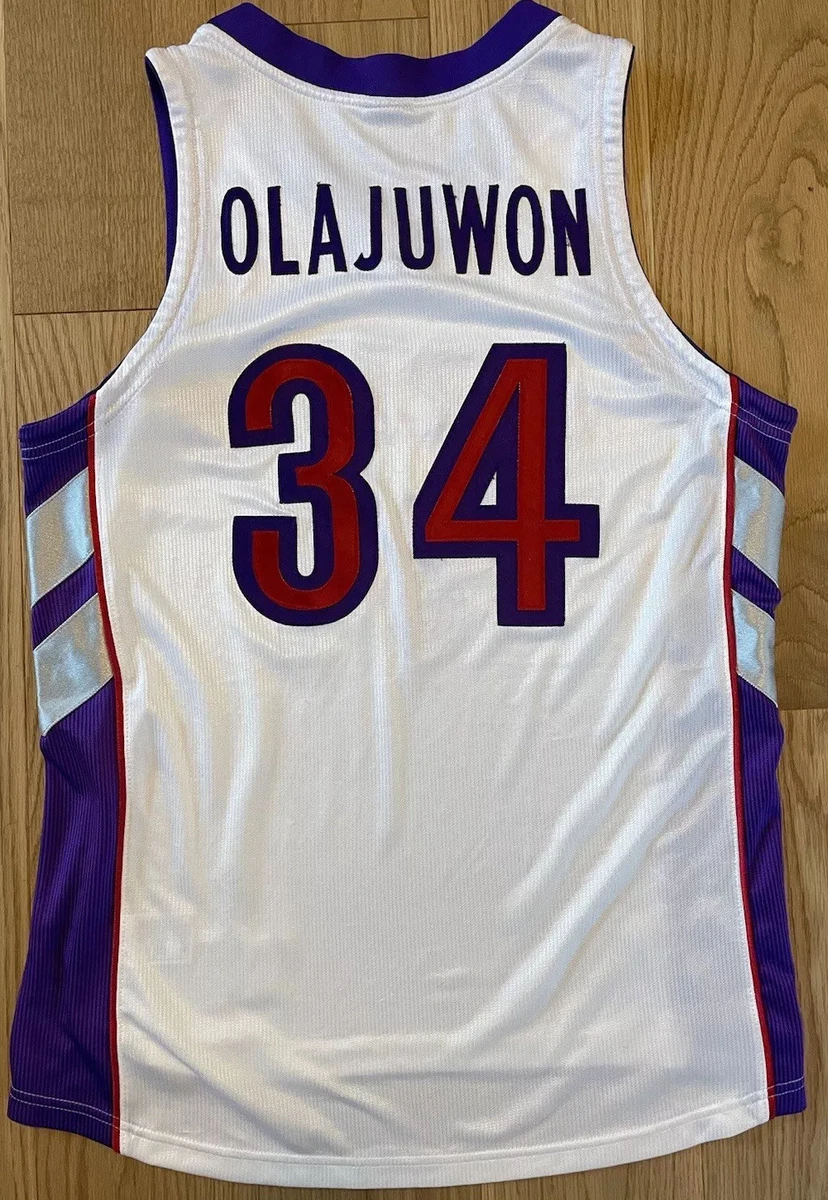 VTG🔥 Nike NBA Toronto Raptors Hakeem Olajuwon Authentic Sewn