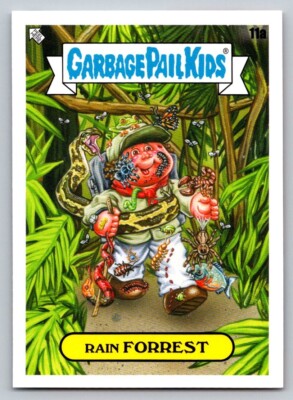 Garbage Pail Kids RAIN FORREST