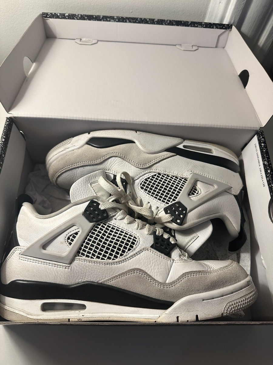 Size 9 - Jordan 4 Retro Mid Military Black 195869191744| eBay