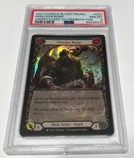 Wrecker Romp Rainbow Foil Promo Blue - Flesh and Blood FaB LGS022 PSA 8 POP 1