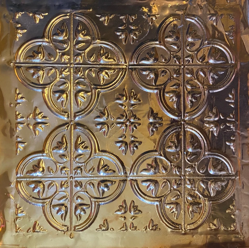 2块铜制天花板瓷砖 — 第 2/4 张图片