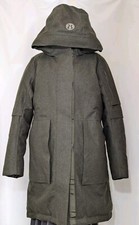 Nwot $598 Lululemon Winter Warrior Parka Wool 600 Fill Down Waterproof Coat 12