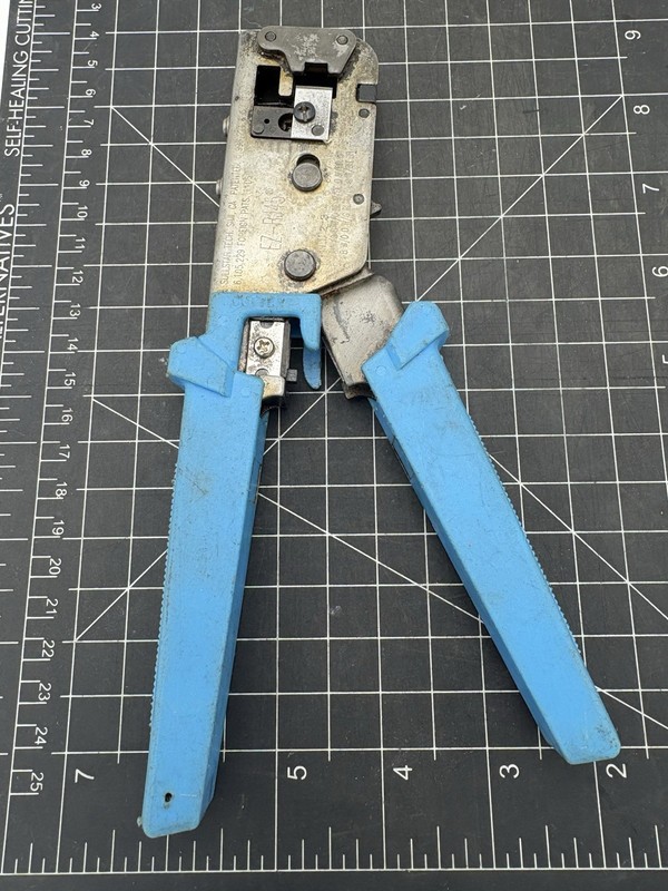 Sullstar Tech EZ-RJ45 Hand Crimping / Stripping Cutter Tool 8P, 6P Blue
