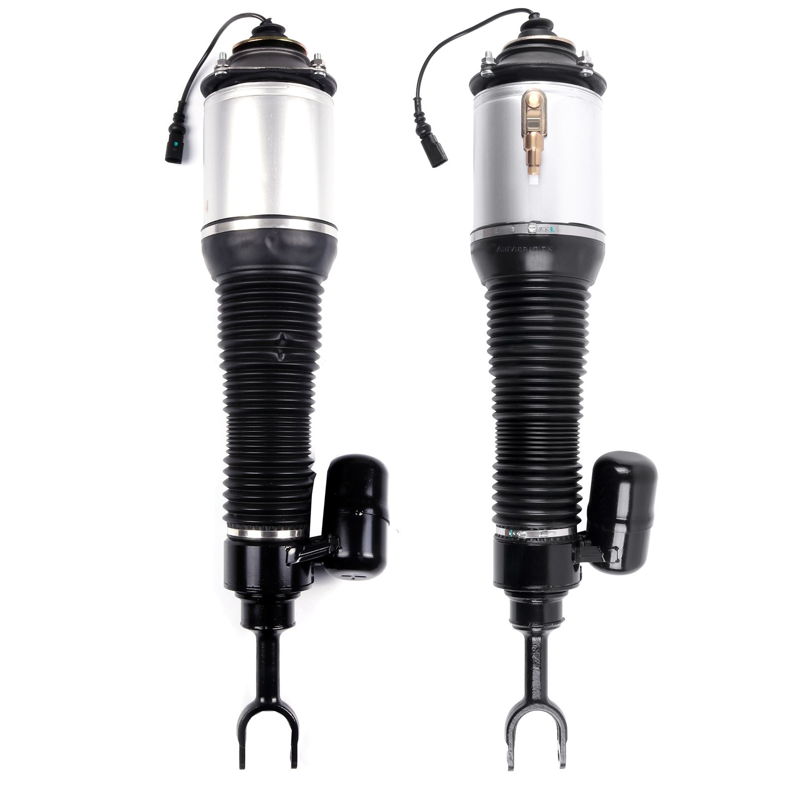 2x Front Air Suspension Shock Struts For 2003 - 2019 Bentley Continental GT GTC