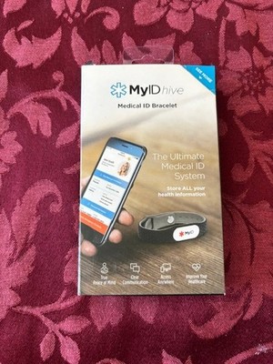 MyID Hive Medical ID Bracelet 2 Pack NIB