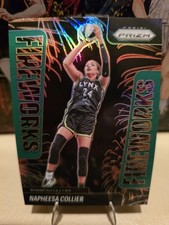 2025 Panini Prizm WNBA - Fireworks Napheesa Collier #7 Green Prizm