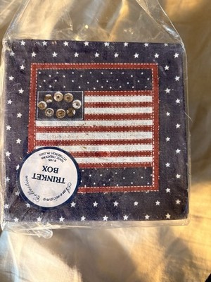 americana collection Trinket Box 2 Set 