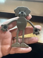 Fun Express  Brown Dog Bendable Toy 4”