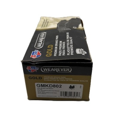 Carquest Wearever Gold Rear Brake Pads GMKD802 Semi-Metallic 4-Pad Set