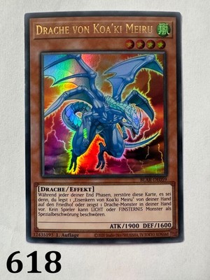 Yu-Gi-Oh! | BLAR-DE059	Drache von Koa'ki Meiru | Ultra Rare | 1st