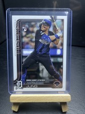 🔥 Jace Jung Rookie Debut Baseball Card Detroit Tigers MLB Topps 🔥