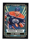 2025-26  O-PEE-CHEE - RETRO - BLACK #'d/100- ISAAC HOWARD #586 - MARQUEE ROOKIE