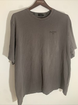 BLVCK Paris Charcoal Grey ''Shades of BLVCK'' Collection Luxury Streetwear Tee XL