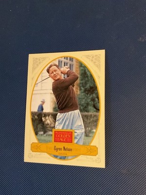 2012 Panini Golden Age Byron Nelson Card