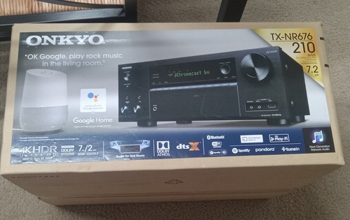Onkyo TX-NR676 7.2-Channel Network AV Receiver - BRAND NEW IN BOX