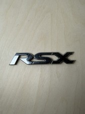 Oem Honda 02-06 Acura Rsx Dc5 Rear Rsx Emblem Badge Chrome 75722-s6m-a01 Genuine