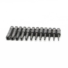 ⁺12-Piece 1/4 Hex Heads Drill Bit Set Steel Screwdriver Bits 50MM Long