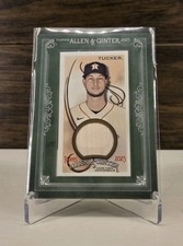 2023 Topps Allen & Ginter #MFR-KT Kyle Tucker Mini Bat Relic Astros