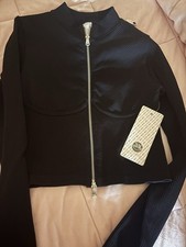 New Classic Black Jacket Zip Up size M