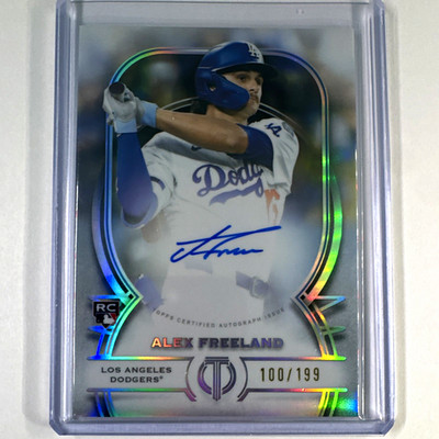 2026 Topps Tribute - Alex Freeland Dodgers RC Rookie Auto TA-AF /199 Silver