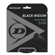 Dunlop Corda Tennis Sport BLACK WIDOW 17G SET 1PZ 1,26mm Corda Corda 