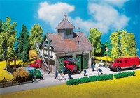 Faller 130268 Rural Fire Station 1:87 H0 Gauge # NEW In OVP #