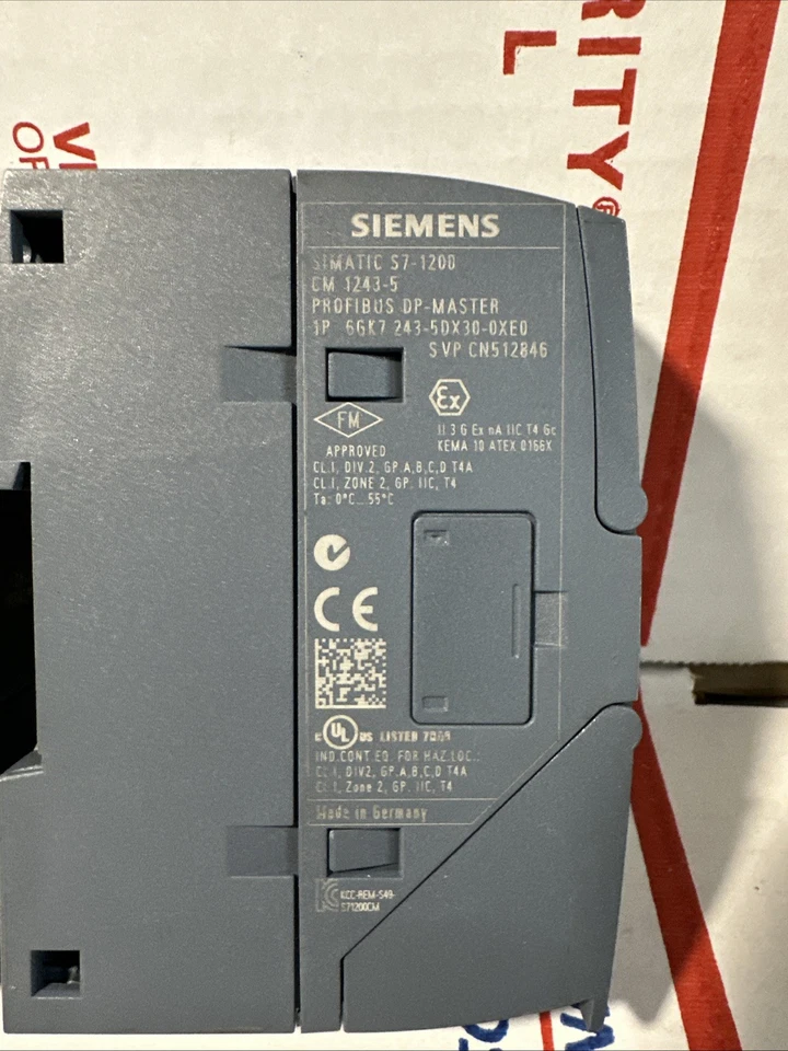 SIEMENS SIMATIC S7-1200 CM1241 6ES7241-1CH32-0XB0 6ES7 Cm243-5 - Imagem 4 de 4