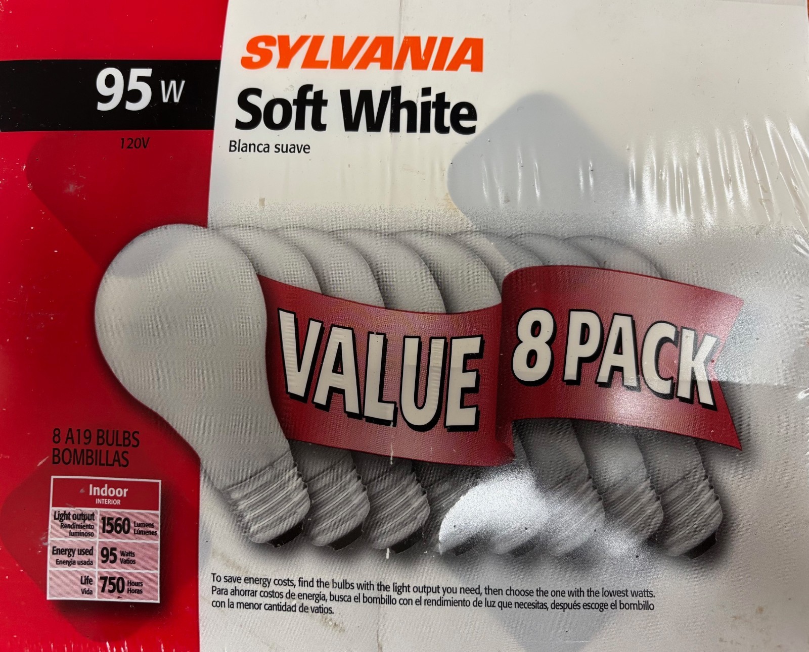 8 Pack  95w  Sealed