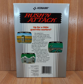 MINTY BOX CIB Rush'n 'N Attack complete in nintendo nes collectr lot SUPER CLEAN