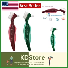 Hard Denture Brush Pack of 2