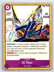 El Thor (OP15-075) - Adventure on Kami's Island - Uncommon