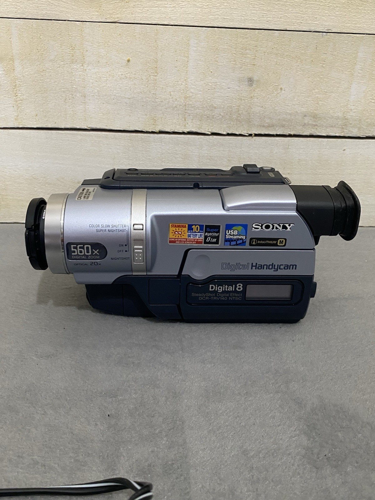 Sony Handycam DCR-TRV140 Digital-8 Camcorder Bundle Bag Accessories Tested