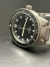 IWC Aquatimer Mens Black Watch - IW353601 Tit...