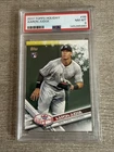 2017 Topps Holiday #99 Aaron Judge Rookie RC PSA 8