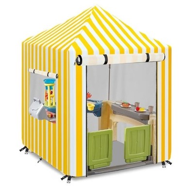 Outdoor Kids Playhouse Cover, Heavy Duty Waterproof Play House Covers, 56''x60''