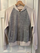 GAP Zip-Up Knit Bomber Sweatshirt Jacket  Wom...