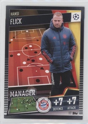 2020-21 Topps Match Attax 101 Manager Hansi Flick #117 1w3