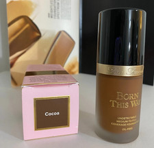 Too Faced Born This Way Oil-Free Undetectable Foundation COCOA 1 fl oz NEW