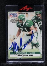 2023 Leaf Pro Set Memories 1991 Buybacks 1/1 Jeff Criswell #245 Buyback Auto 7j5