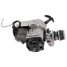 MOTORE MINI MOTO MINI CROSS QUAD ATV 49 50 CC 2 TEMPI BLOCCO MOTORE COMPLETO 25H