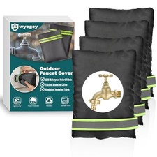 Thicken Outdoor Faucet Covers for Winter Freeze Protection, 4 Pack 7" 4-pack-B