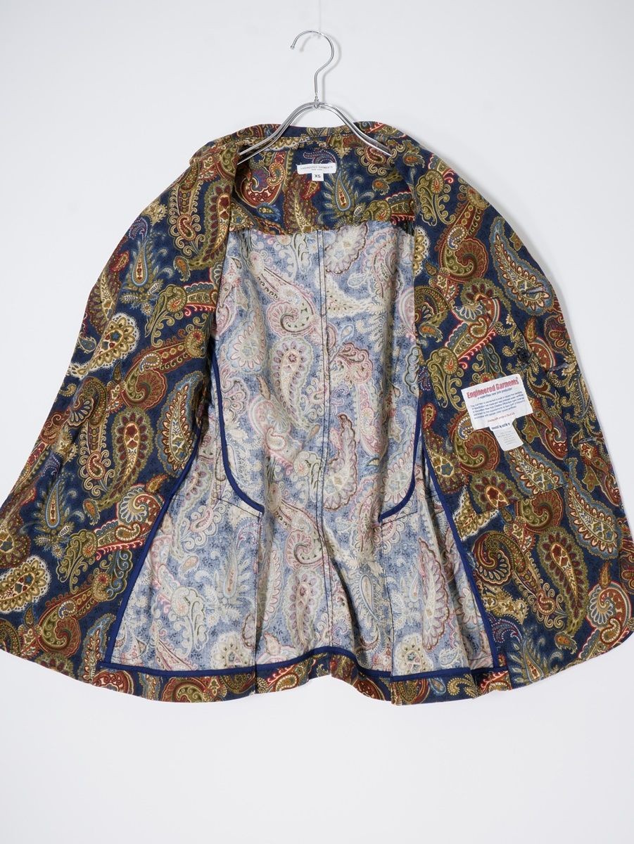 Engineered Garments Baker Jacket Peiser Paisley M… - image 3