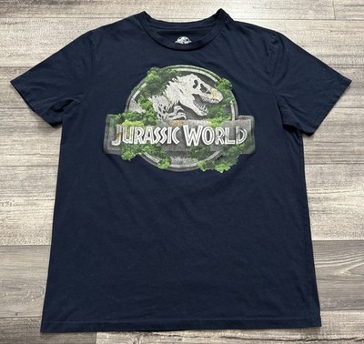 Jurassic World Rebirth Movie Shirt Mens XL Mad Engine Dinosaur Park Universal