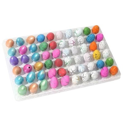 MAUDFEK 30 Stück zufällige Farben Dinosaurier Eier, schlüpfen M, bunt 