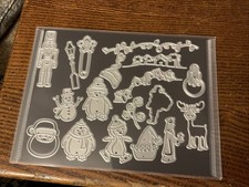 18 Christmas Themed Diecuts. Scrapbooking Crafts Cardmaking. Brand New