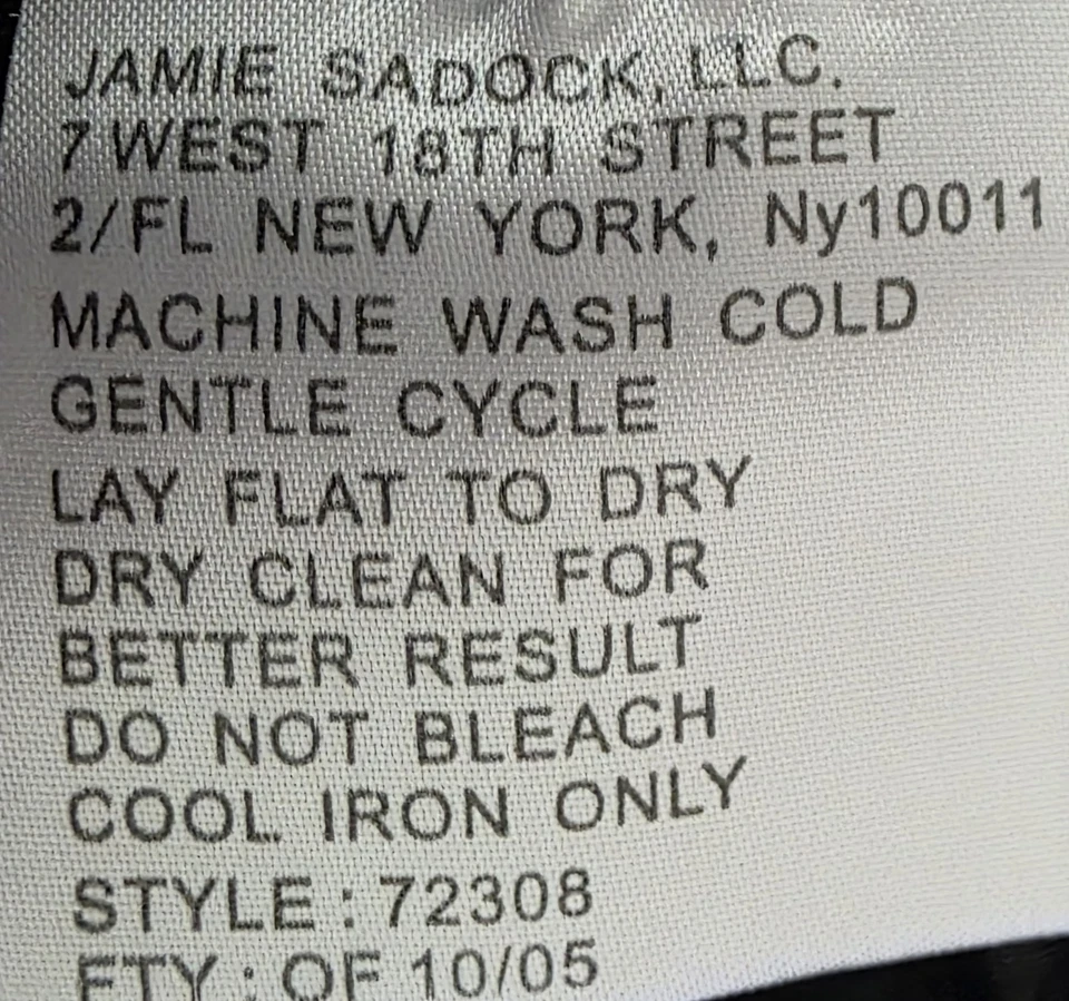 Pantalones para mujer Jamie Sadock talla 6 bolsillos con botones con cremallera Foto 3 de 4