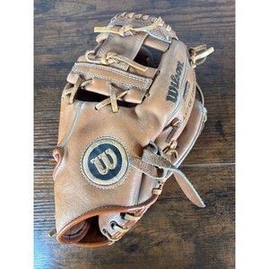Gant De Baseball Wilson A2240 George Brett Tru-Trap 11,5" – Cuir Marron Pour Droitier, Vintage