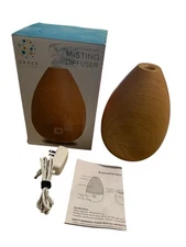 ORDER Spa Collection Aromatherapy Misting Diffuser Wood Grain – Used Once