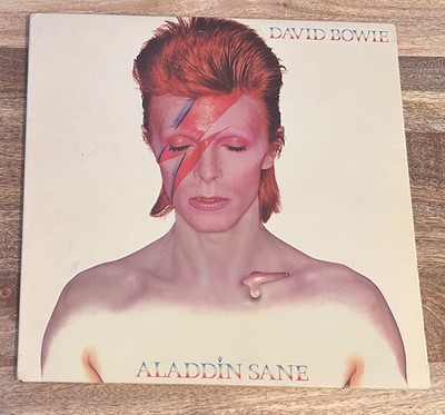 DAVID BOWIE - ALADDIN SANE - UK 1st Press + Fan Club Insert *NEAR MINT*  LP